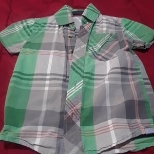 Boys short sleeve button down shirt